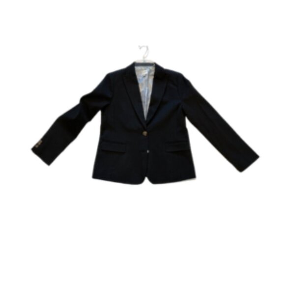 J. Crew Blazer Tailored Fit Two Button High Quality Classic Black Women's 4 NWT - Picture 5 of 13